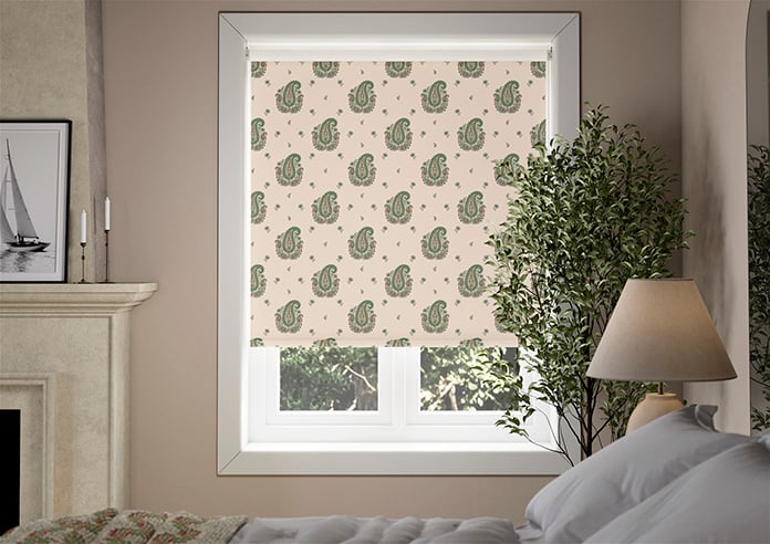 Petal & Block Boothi, Neem - Twist & Fit Roller Blind - Image 3